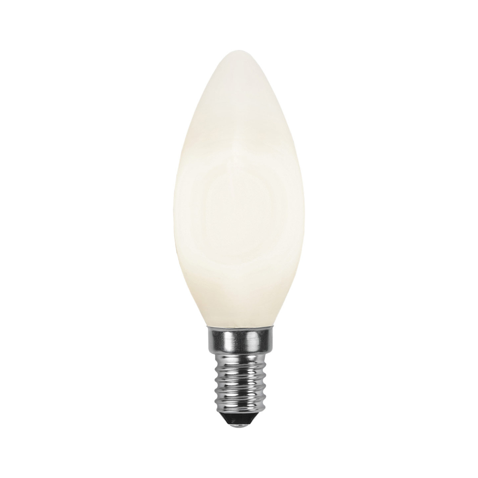 Candle LED bulb E14 2,700 K opal Ra 90 3 W
