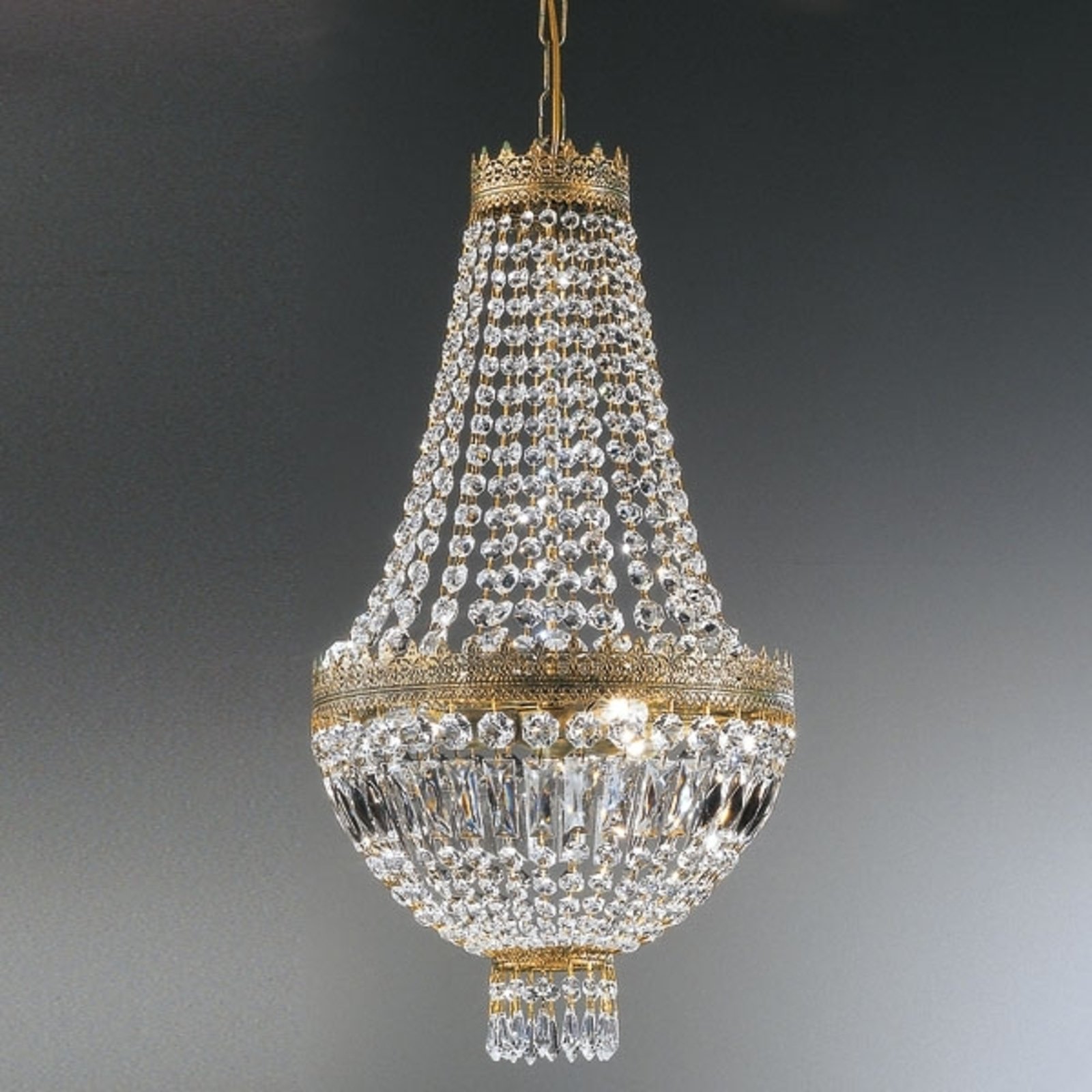 Crystal hanging light CUPOLA Lights.ie