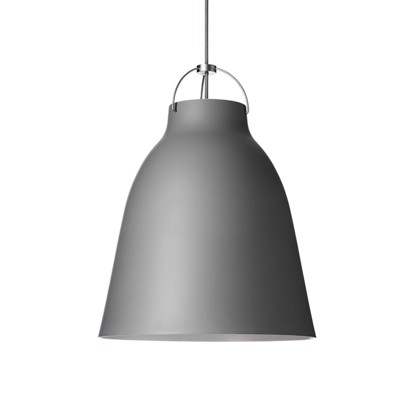 Caravaggio™ P3 Candeeiro Suspenso Matt Grey45 - Fritz Hansen