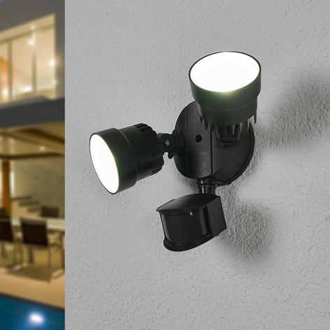 Shrimp LED-utespot med bevegelsessensor, 15 W