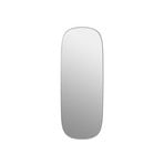 Framed Mirror Large Grey/Clear Sklo - Muuto