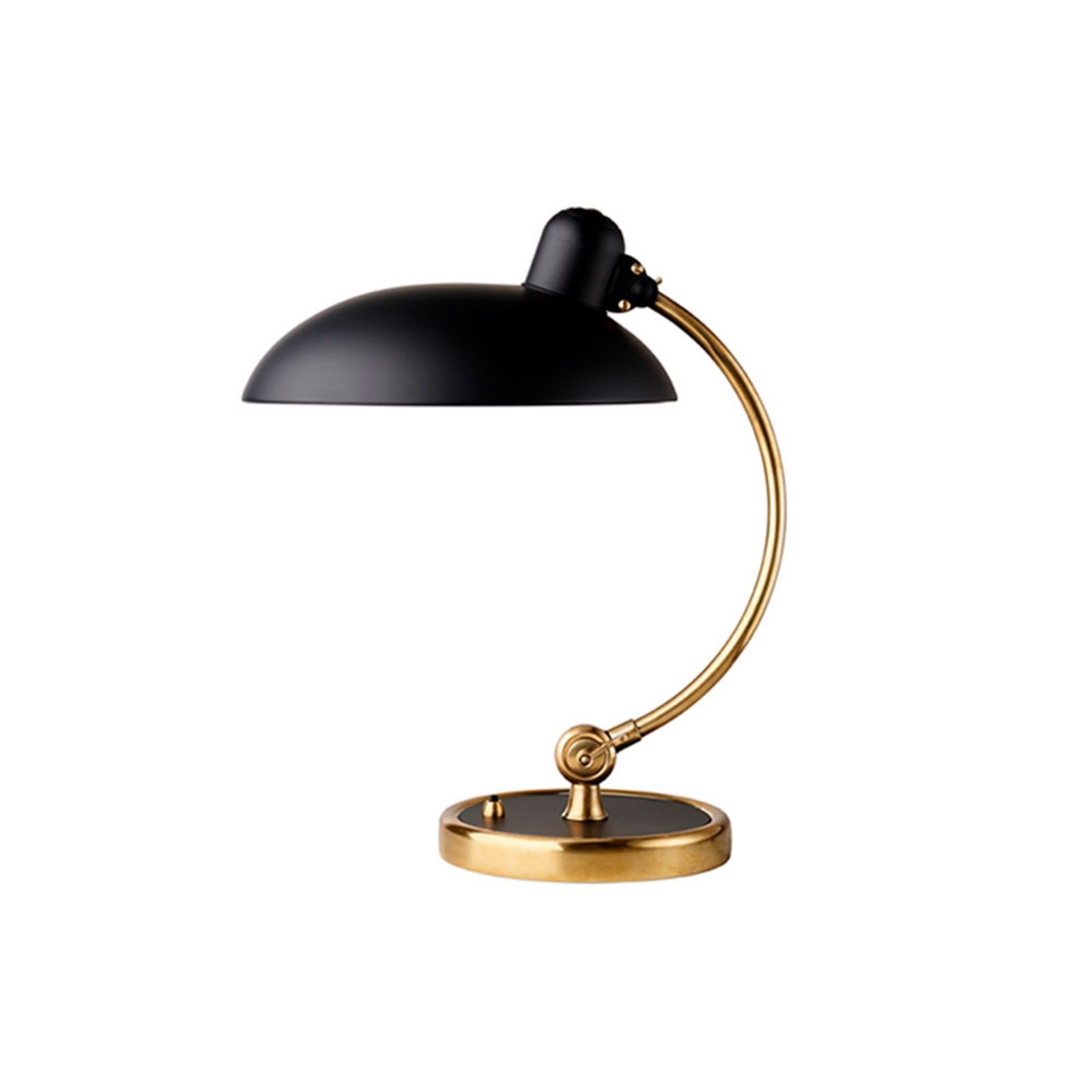 KAISER idell™ 6631-T Lampada da Tavolo Matt Nero/Metallizzato - Fritz Han