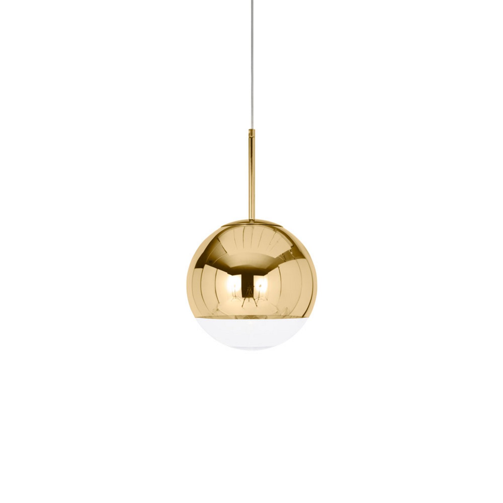 Mirror Ball 25 LED Taklampa Guld - Tom Dixon