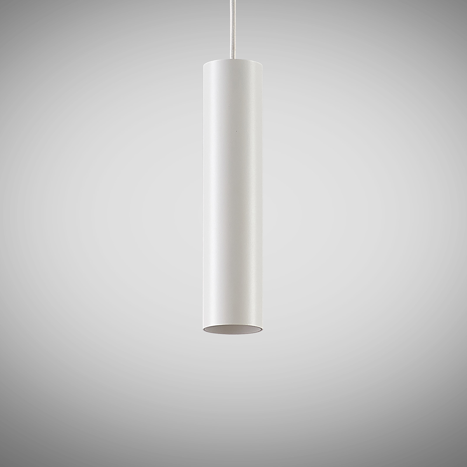Arcchio Ejona hanglamp, hoogte 27 cm, wit