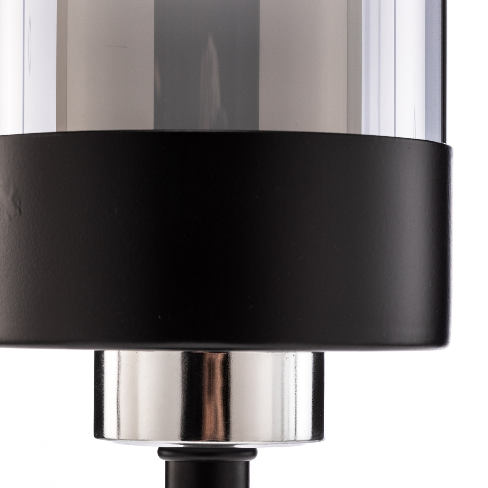 Tafellamp ML-4288-1BSY van metaal en glas