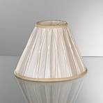 Csere lámpaernyő asztali lámpához, pliszés 30,5 cm