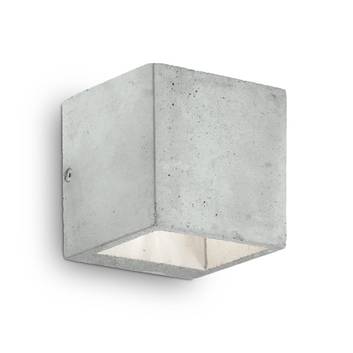 Wandleuchte Kool aus Zement, Höhe 10 cm