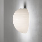 Foscarini Rituals XL pusstikla gaismeklis, balts