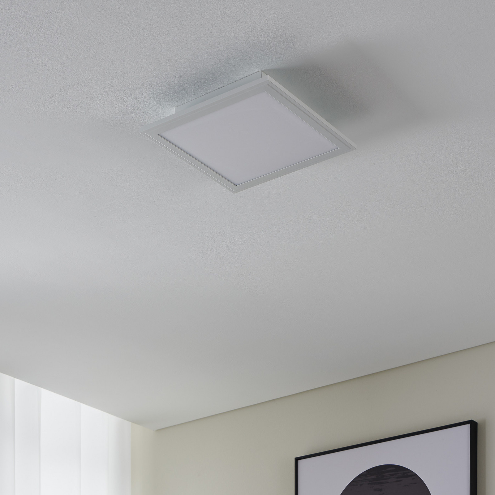 EGLO connect CCT ceiling lamp 30x30cm white