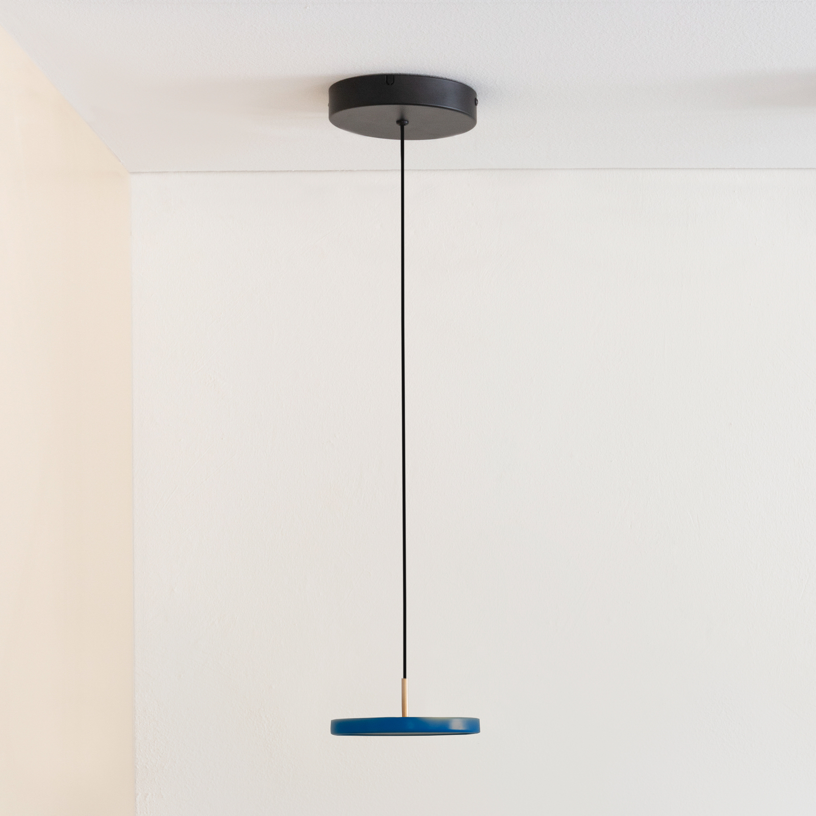 UMAGE Asteria MicroV2 hanging light dimmable teal