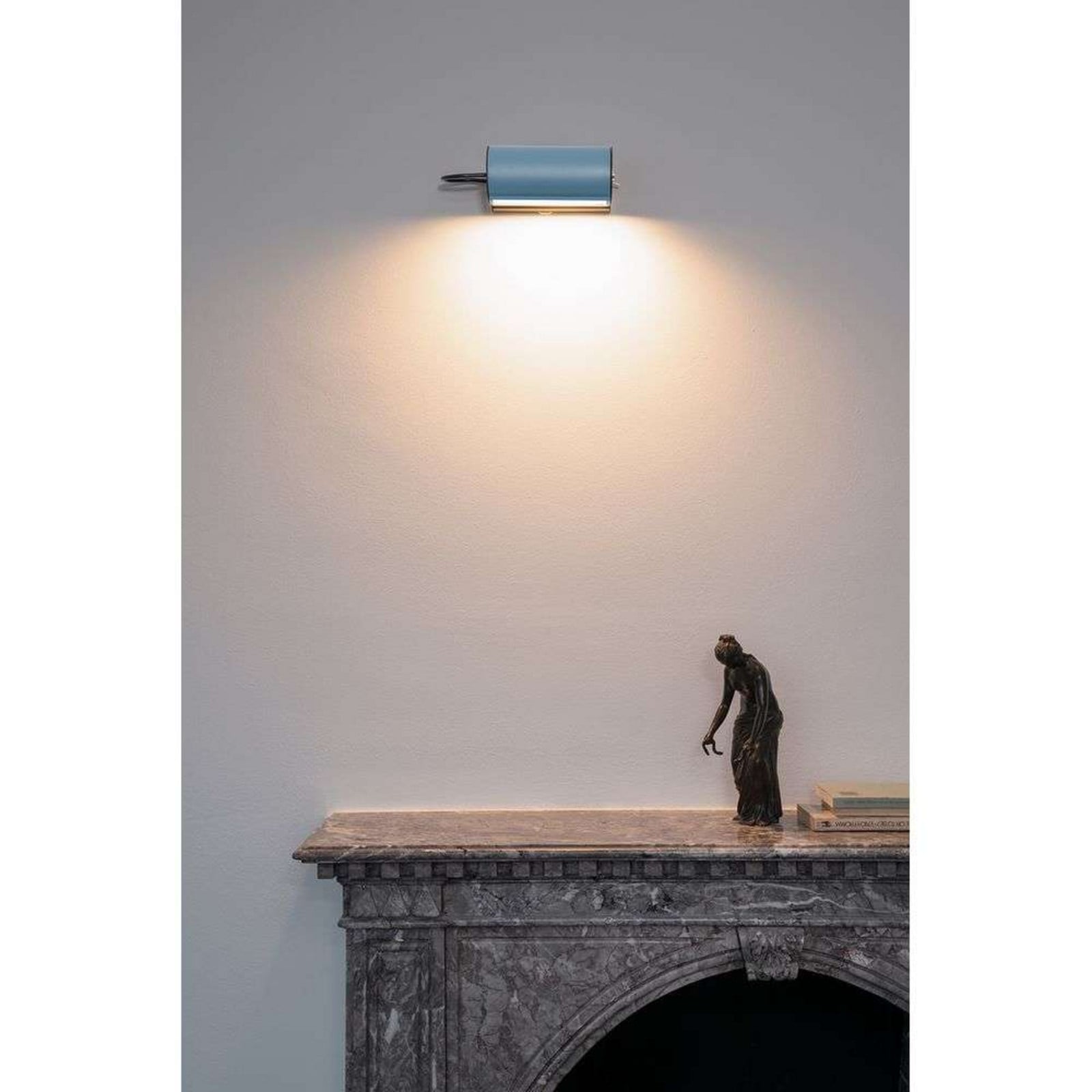 Applique Cylindrique Petite Wandlampe, blau Nemo Lighting - Schlafzimmer - Vintage