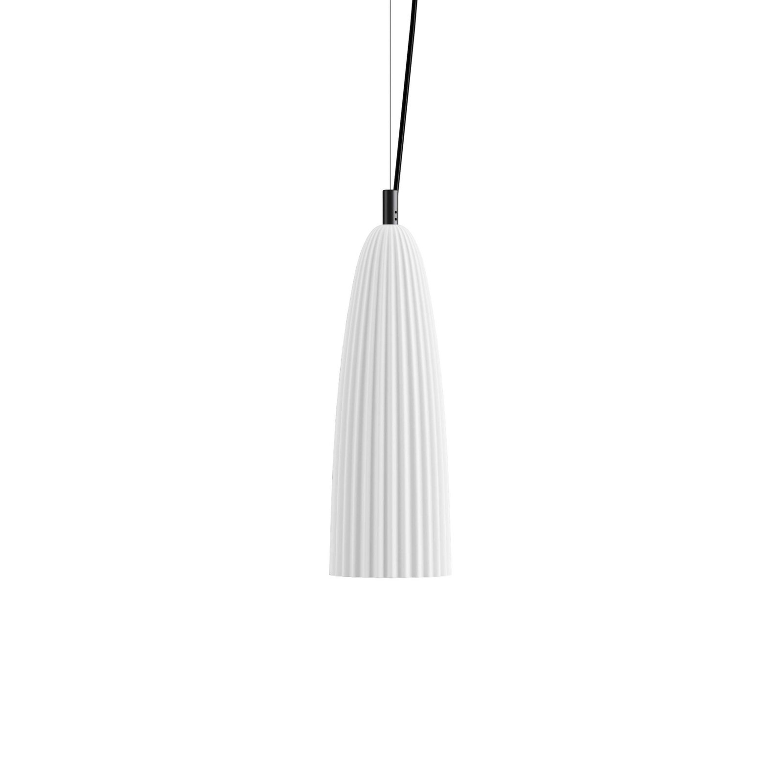 Lampada a sospensione Karman Sahara, bianco, Ø 14 cm, ceramica, E27