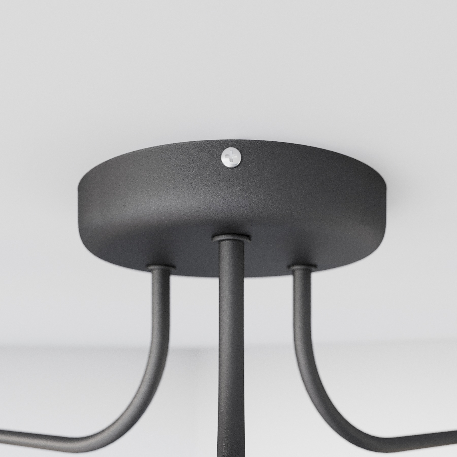 Karo ceiling light 3bulb black Lights.co.uk