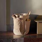 ferm LIVING Sac de rangement Pocket, Ø 30 cm, coton