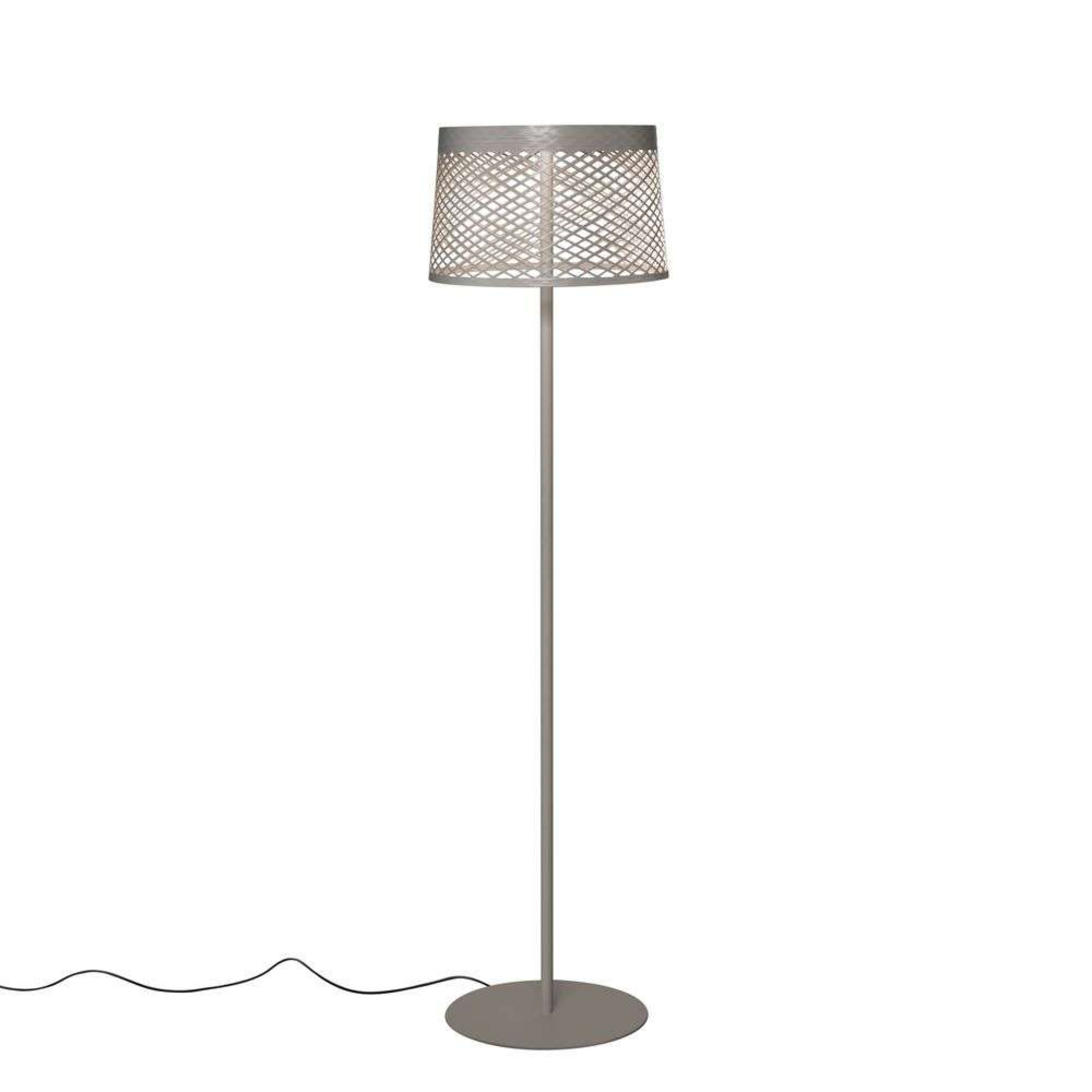 Twiggy Grid Lettura Lampadaire d'Extérieur Greige - Foscarini
