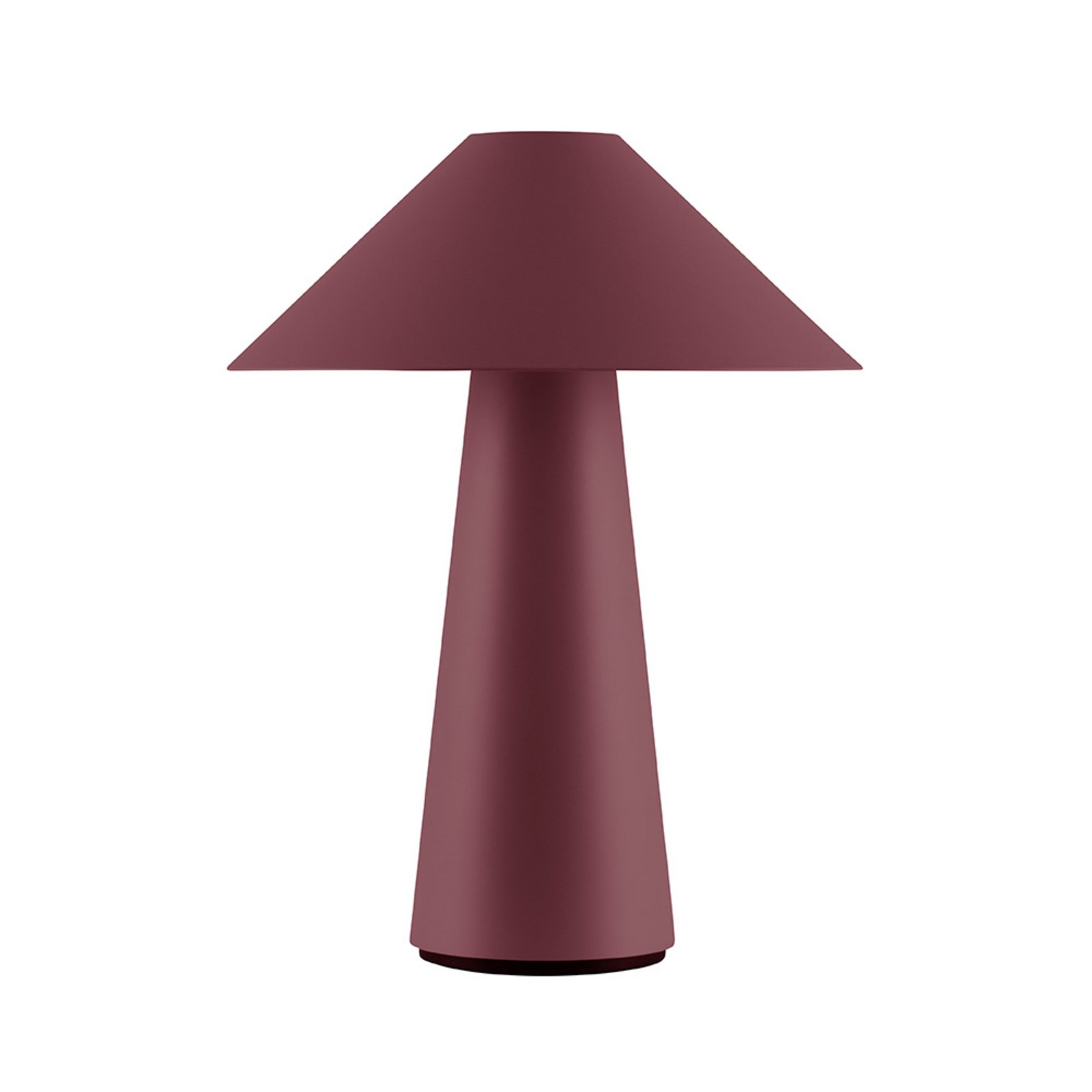 Cannes Portátil Candeeiro de Mesa IP44 Burgundy - Globen Lighting