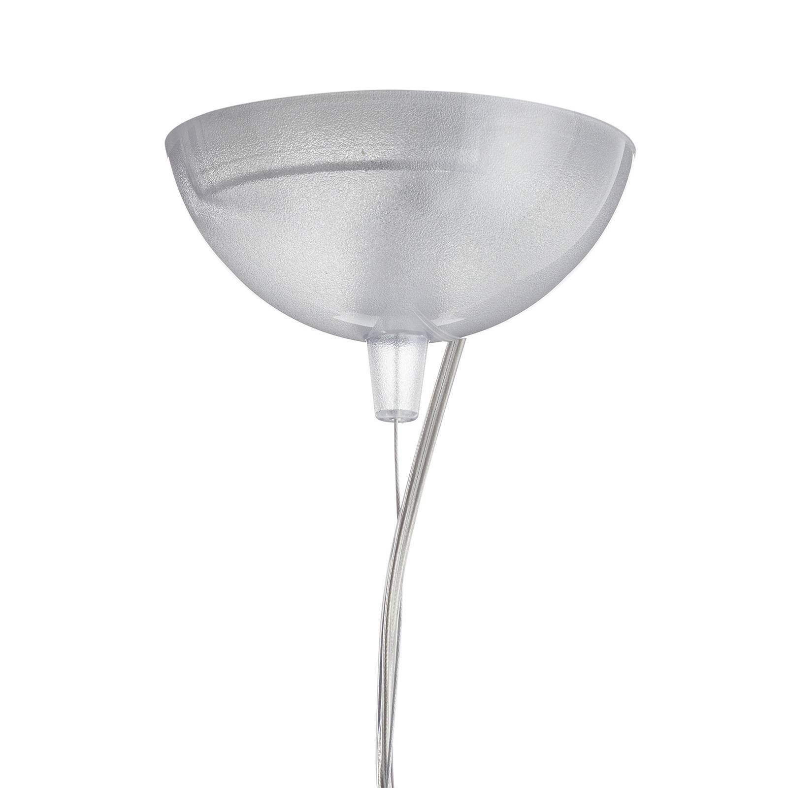 Kartell FL/Y – lampa wisząca LED, przezroczysta