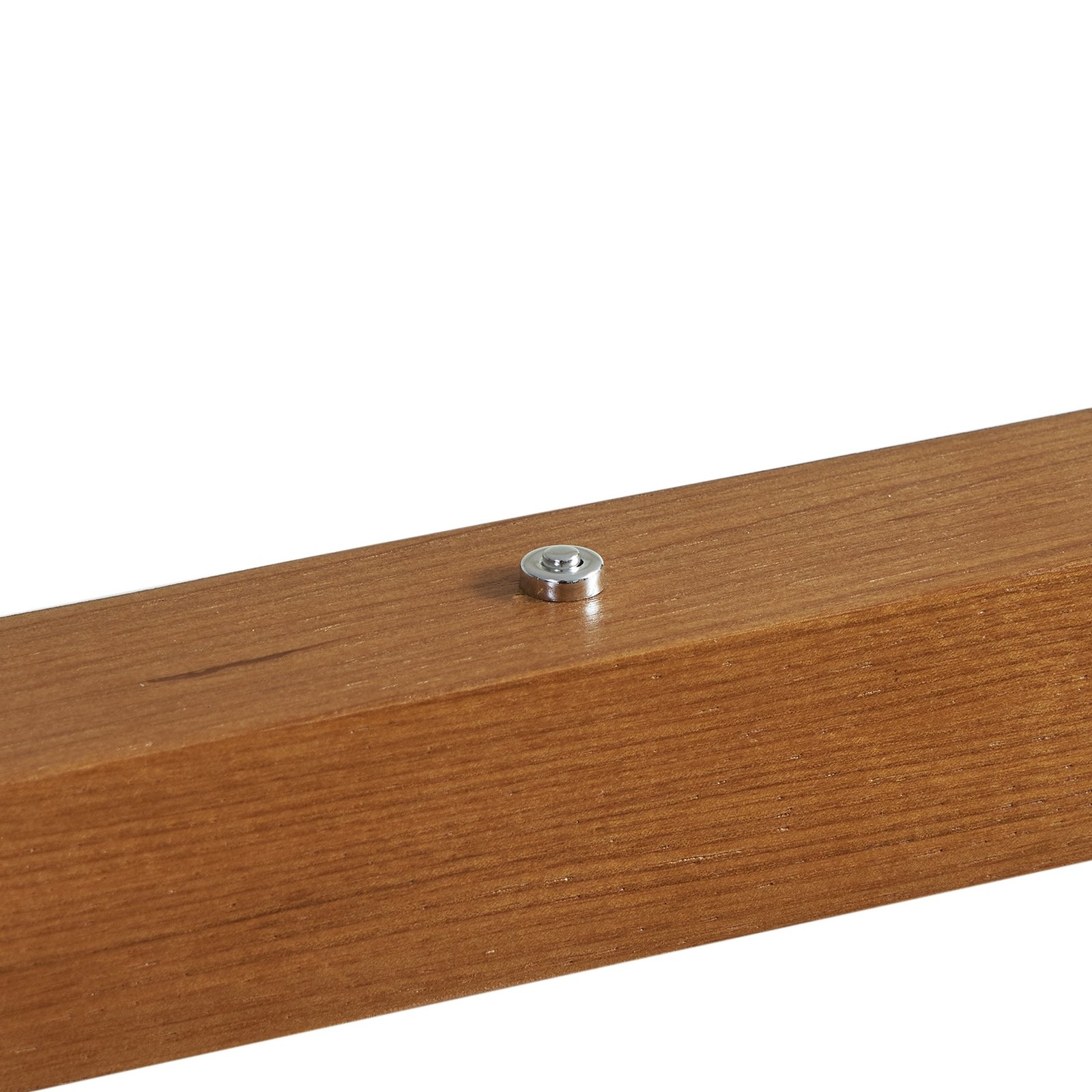 Lucande LED-Hängeleuchte Nihalo, Holz, 12 cm, dimmbar, CCT