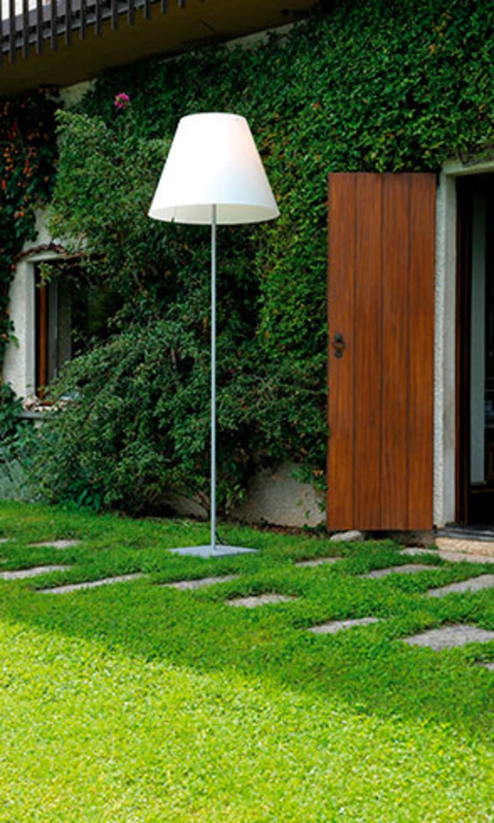 Grande Costanza Lampă de Exterior Fixed Base Aluminium cuGreen - Luceplan