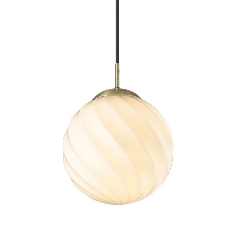 Halo Design - Twist Ball Hanglamp  Ø25 Antique Brass
