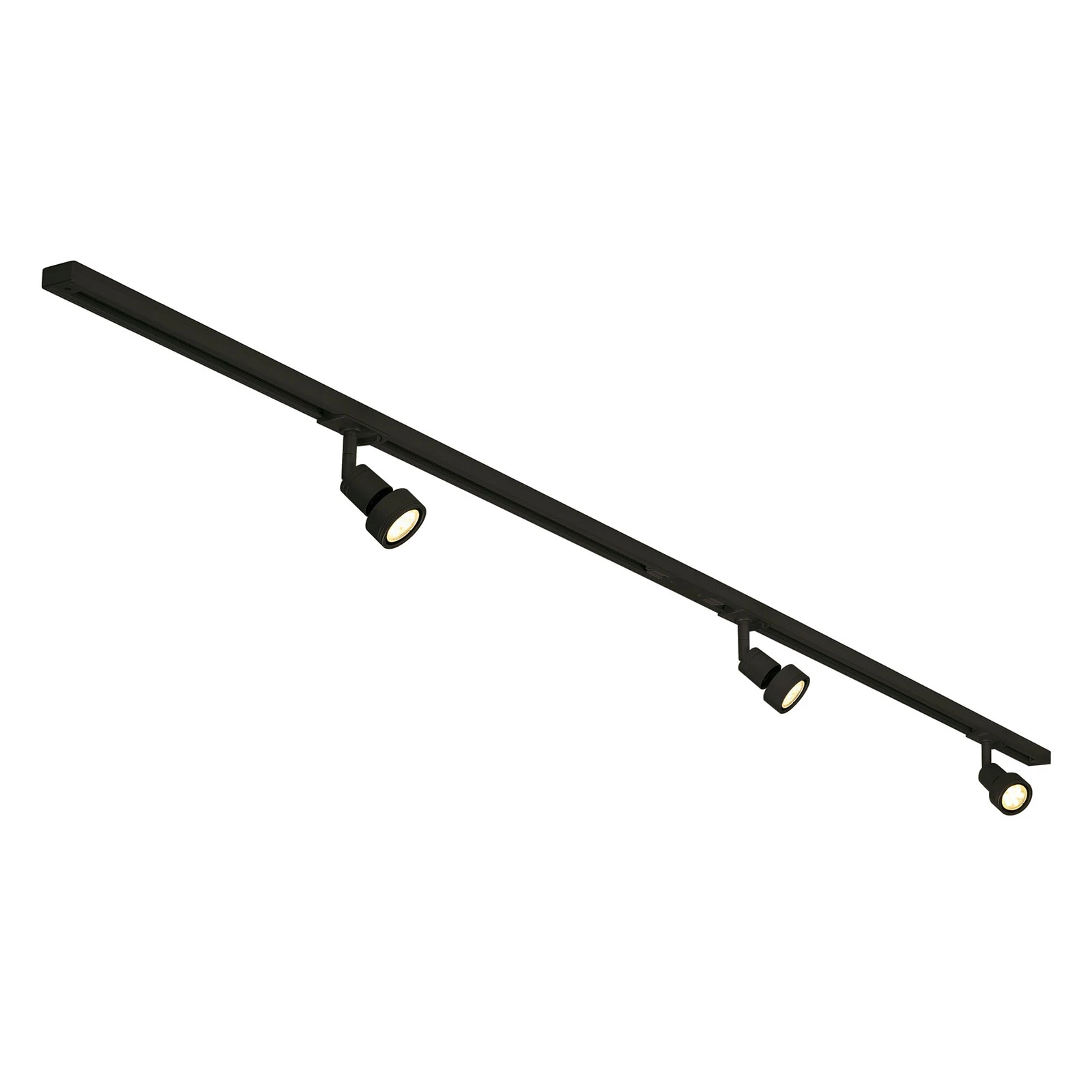 Alimentation Pour Rail D'éclairage SEVA EDO - Noir, 220-240V, Max. 600W LED - Pour Système Sur Rail Monophasé
