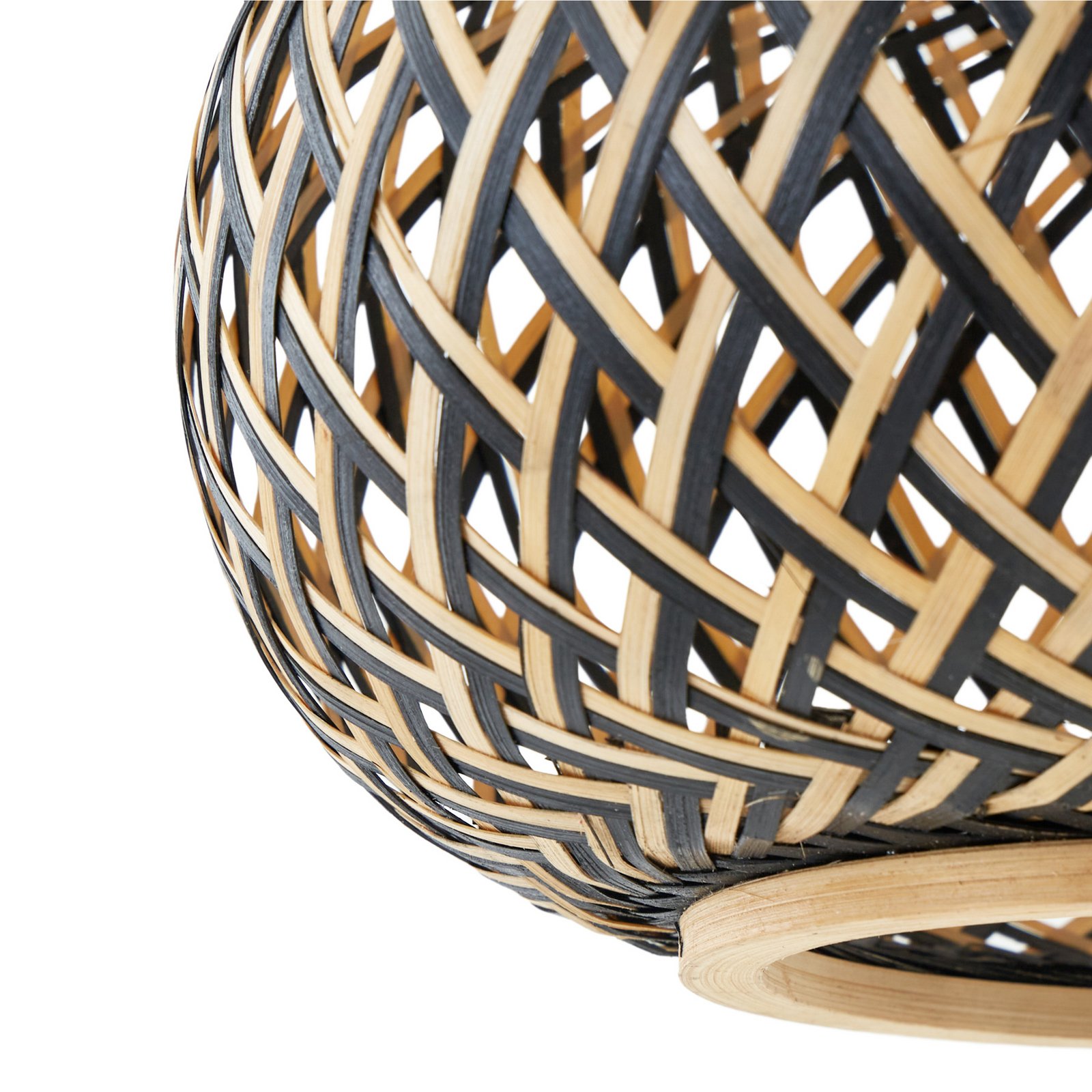 Nerys 3 Pendel Black/Wood - Lindby