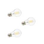 3-pack Bec LED 4W (470lm) Filament E27 Clear - Lindby