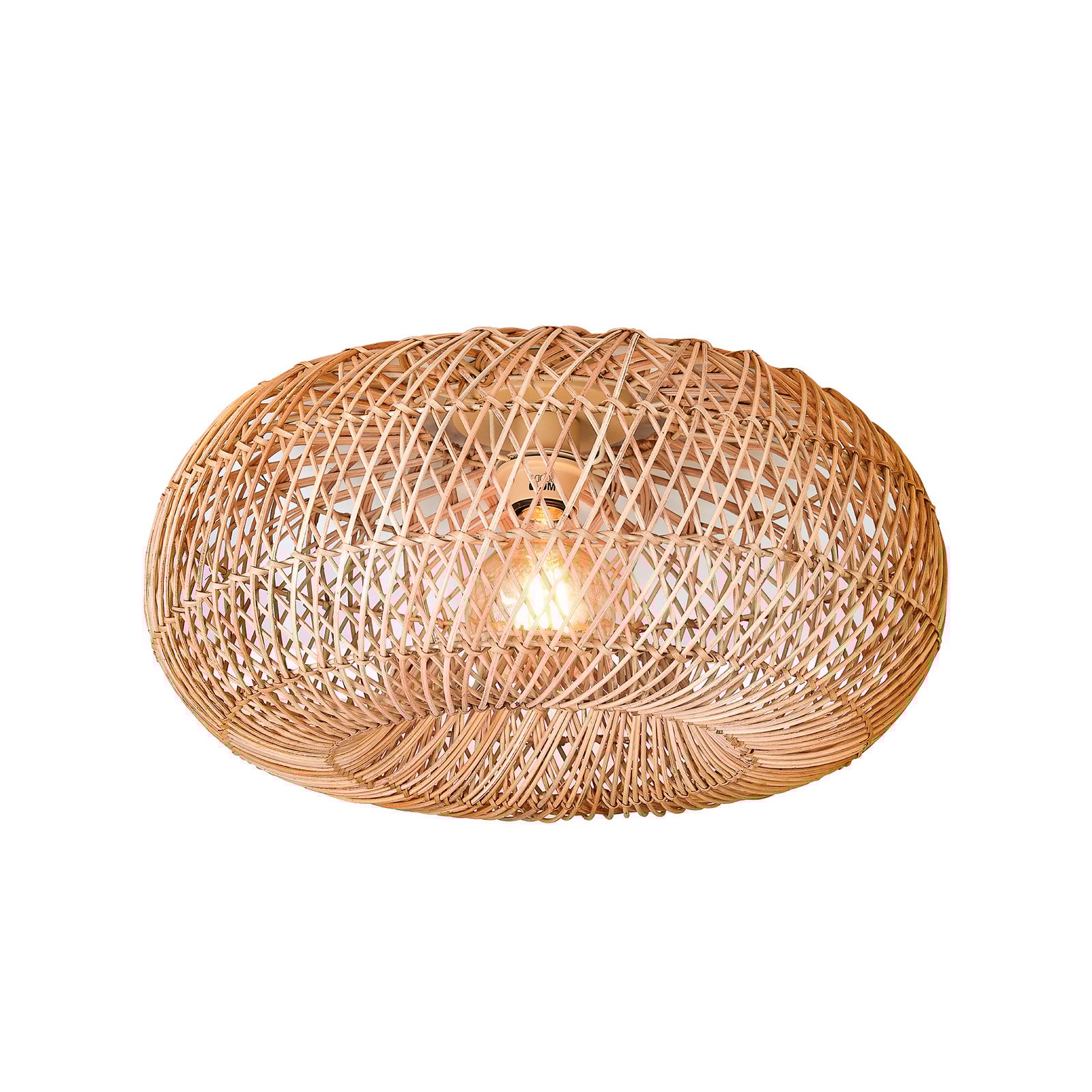 GOOD & MOJO plafondlamp Arizona, naturel, Ø 50 cm bamboe E27