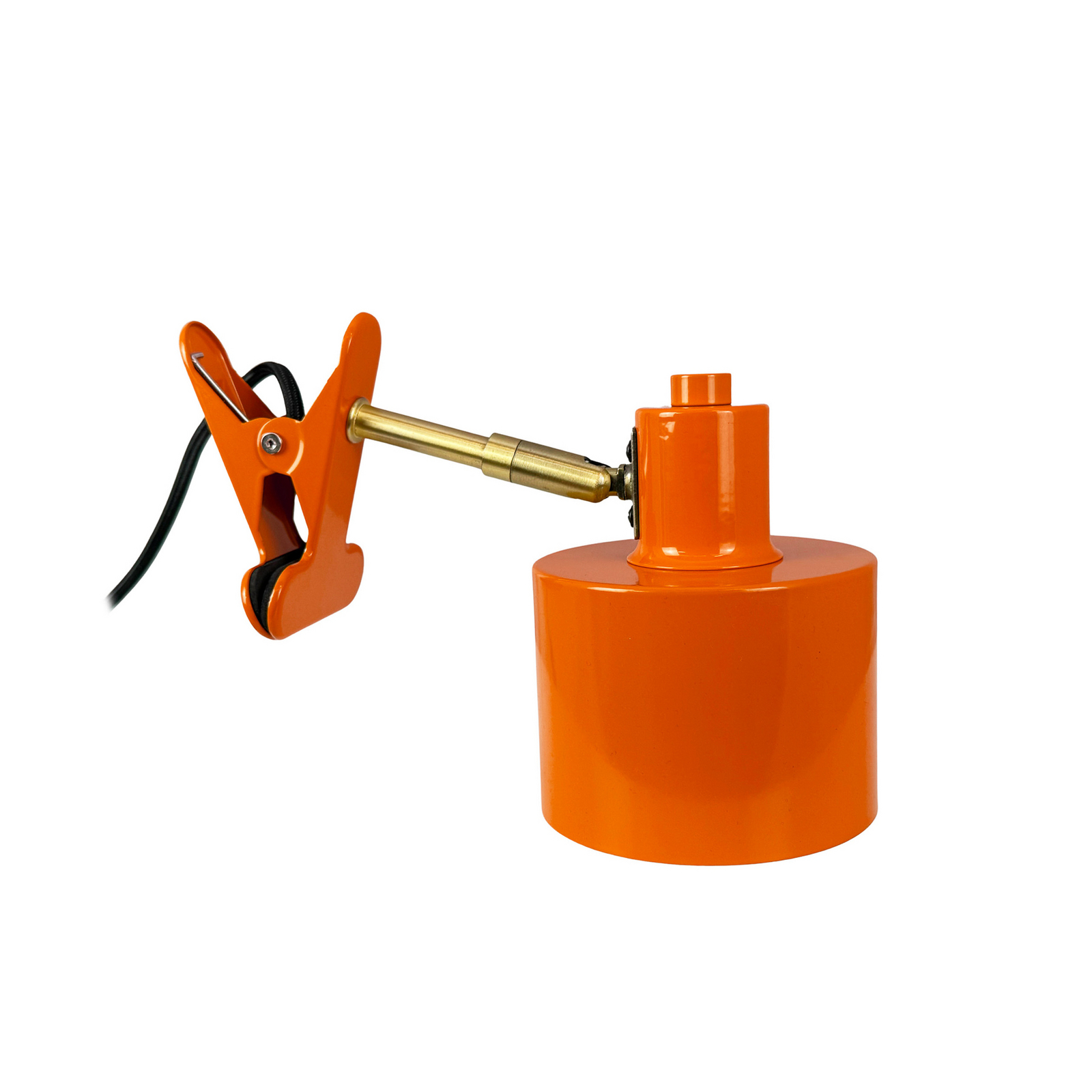 Ocean klemlamp, oranje, E14, metaal - Dyberg Larsen