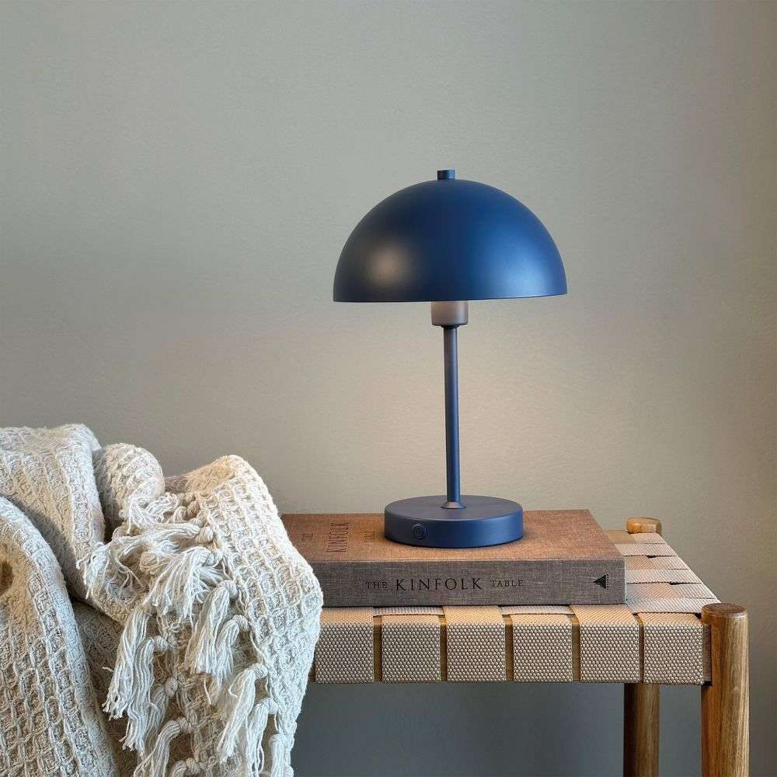 Stockholm Portable Table Lamp Indigo Blue - DybergLarsen