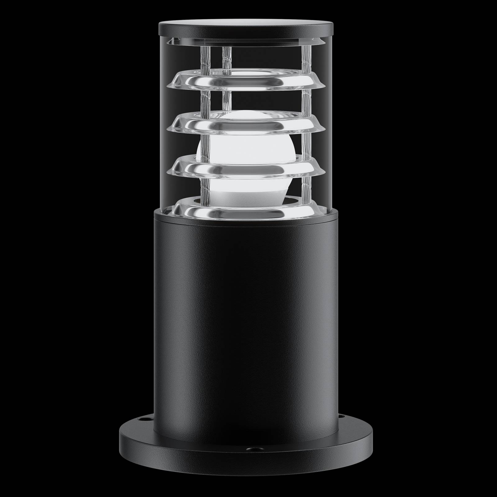 Maytoni Bronx lampa cokołowa, czarna