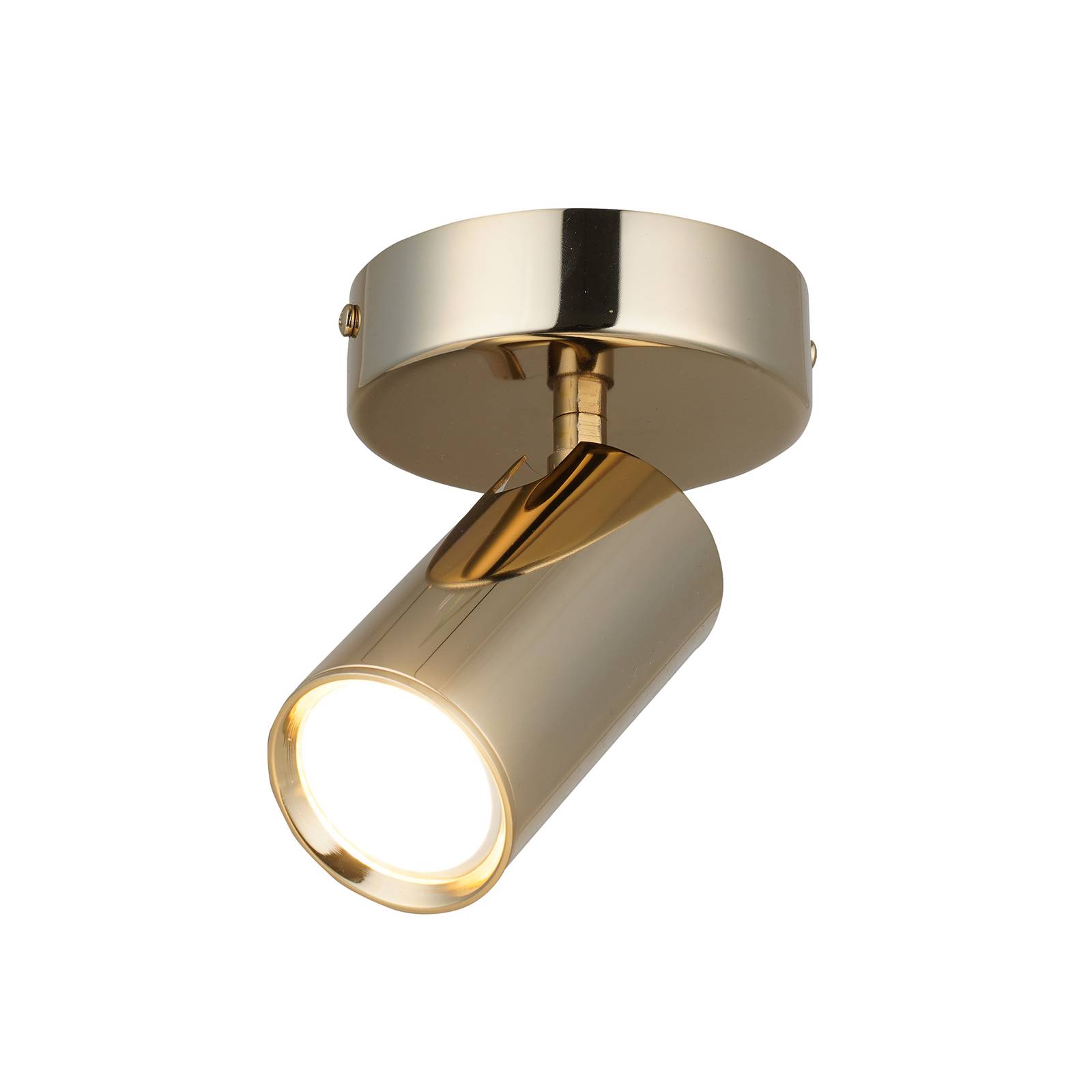 Lucea Takspotlight Spotte guld 1 lampor