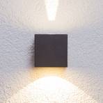 ELC Unavio LED-vägglampa i kubform