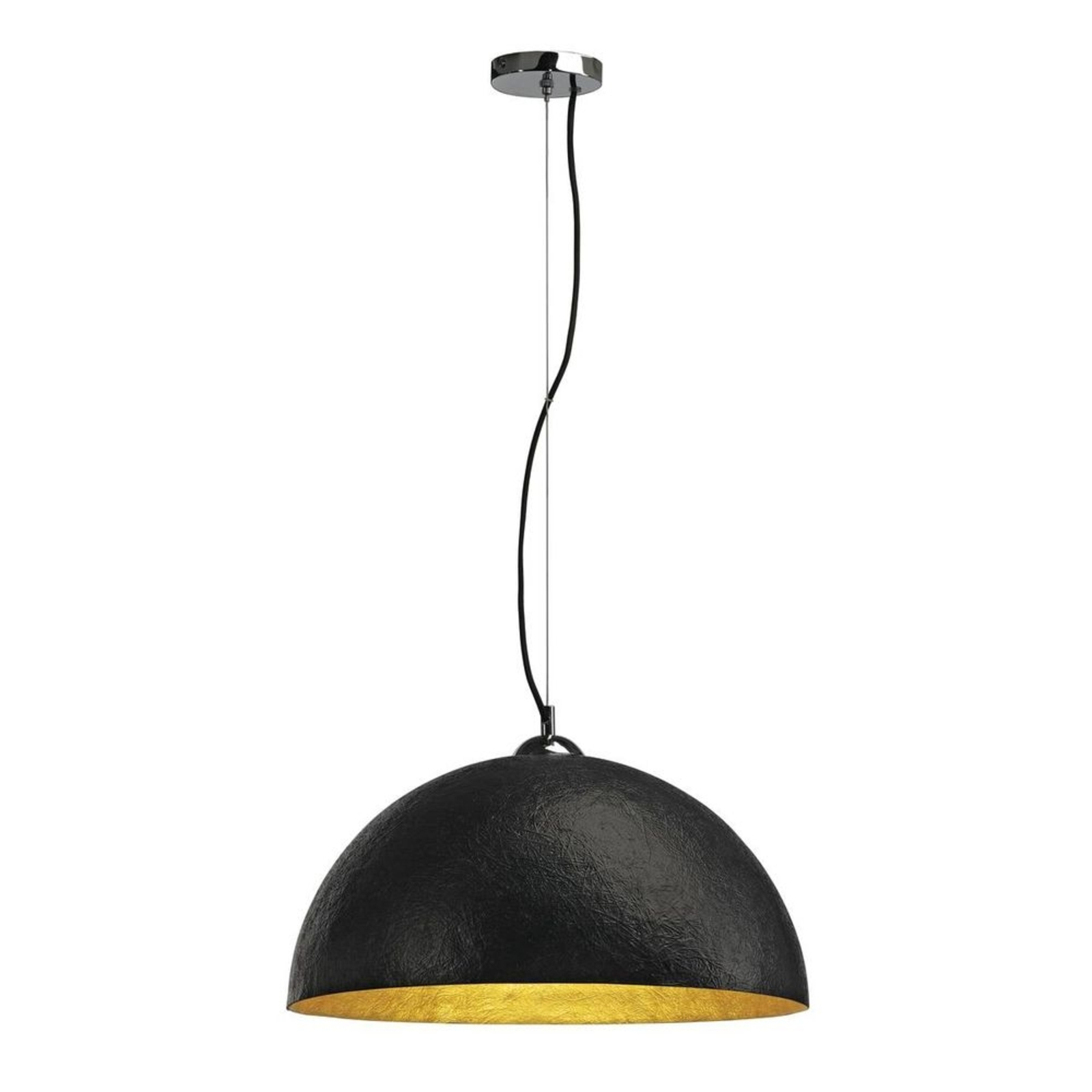 Forchini 50 Závěsná Lampa Black/Gold - SLV