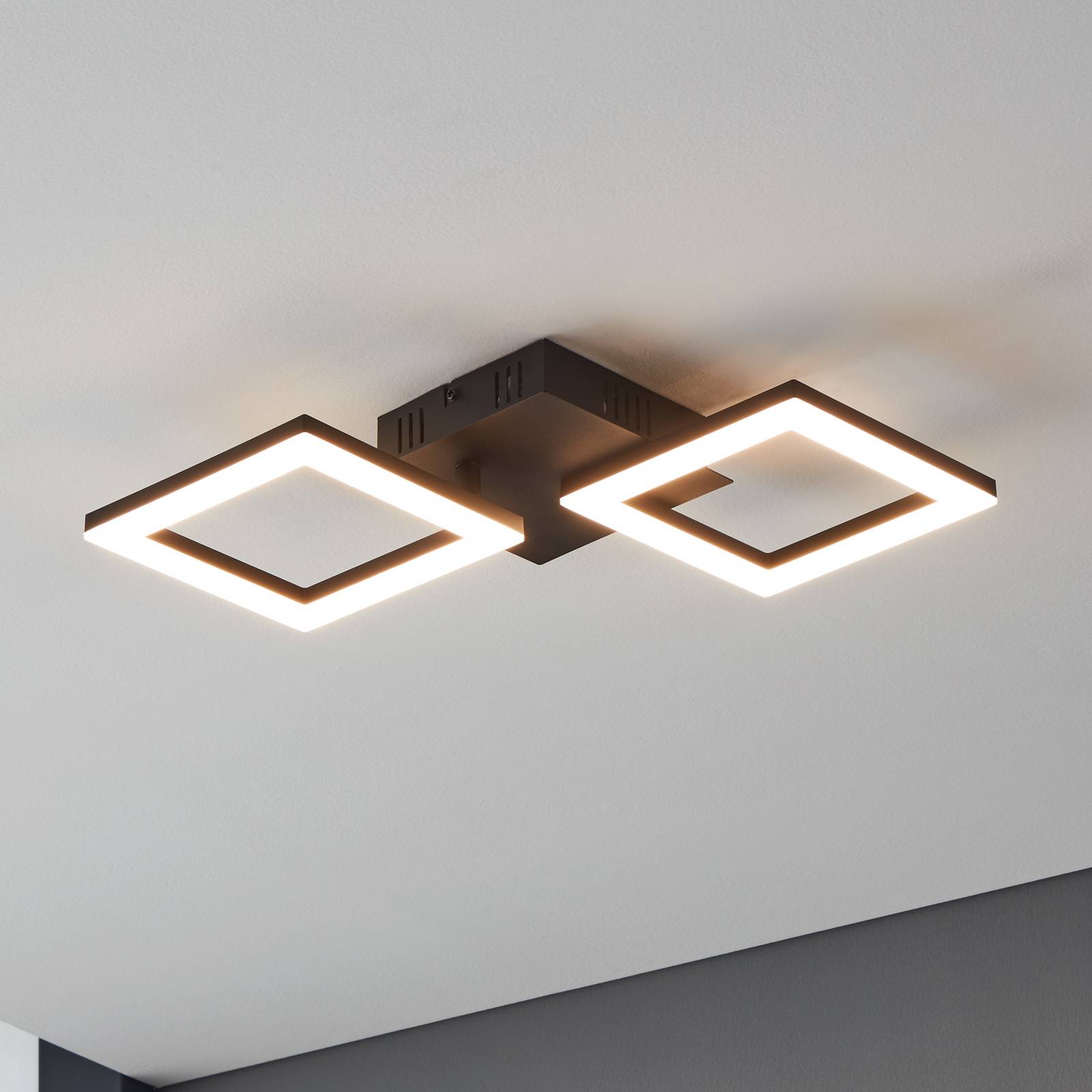 EGLO connect Paranday-Z plafonnier LED x2, 47 cm