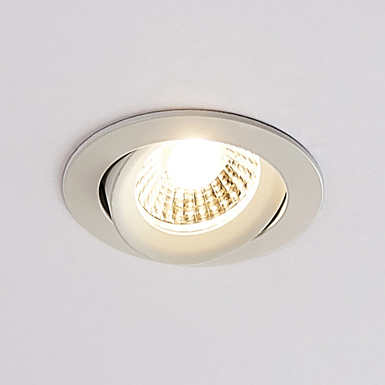 Arcchio Ozias LED-Einbaustrahler weiß, 4,2W
