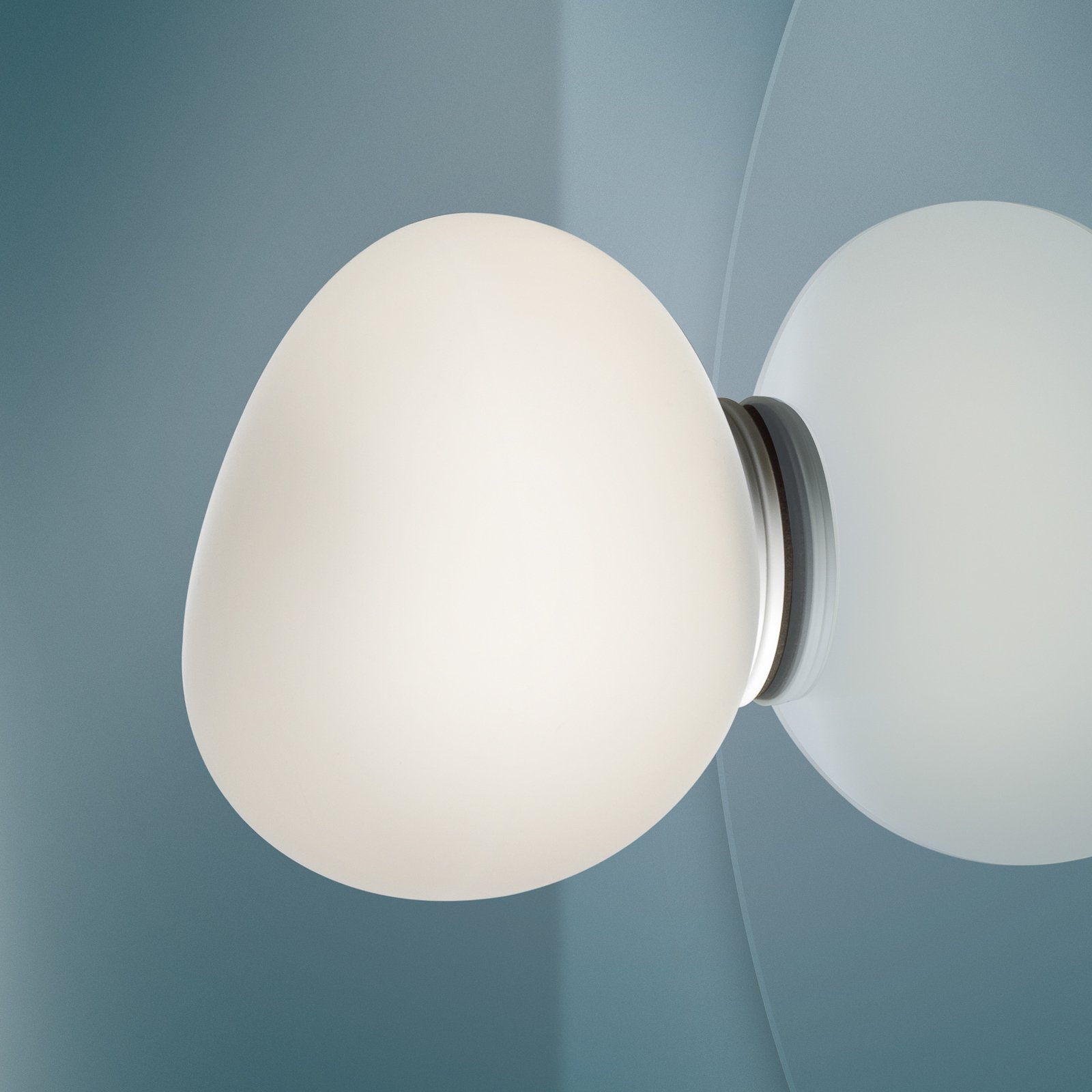 Gregg Piccola Applique Murale IP44 Mirror Blanc - Foscarini