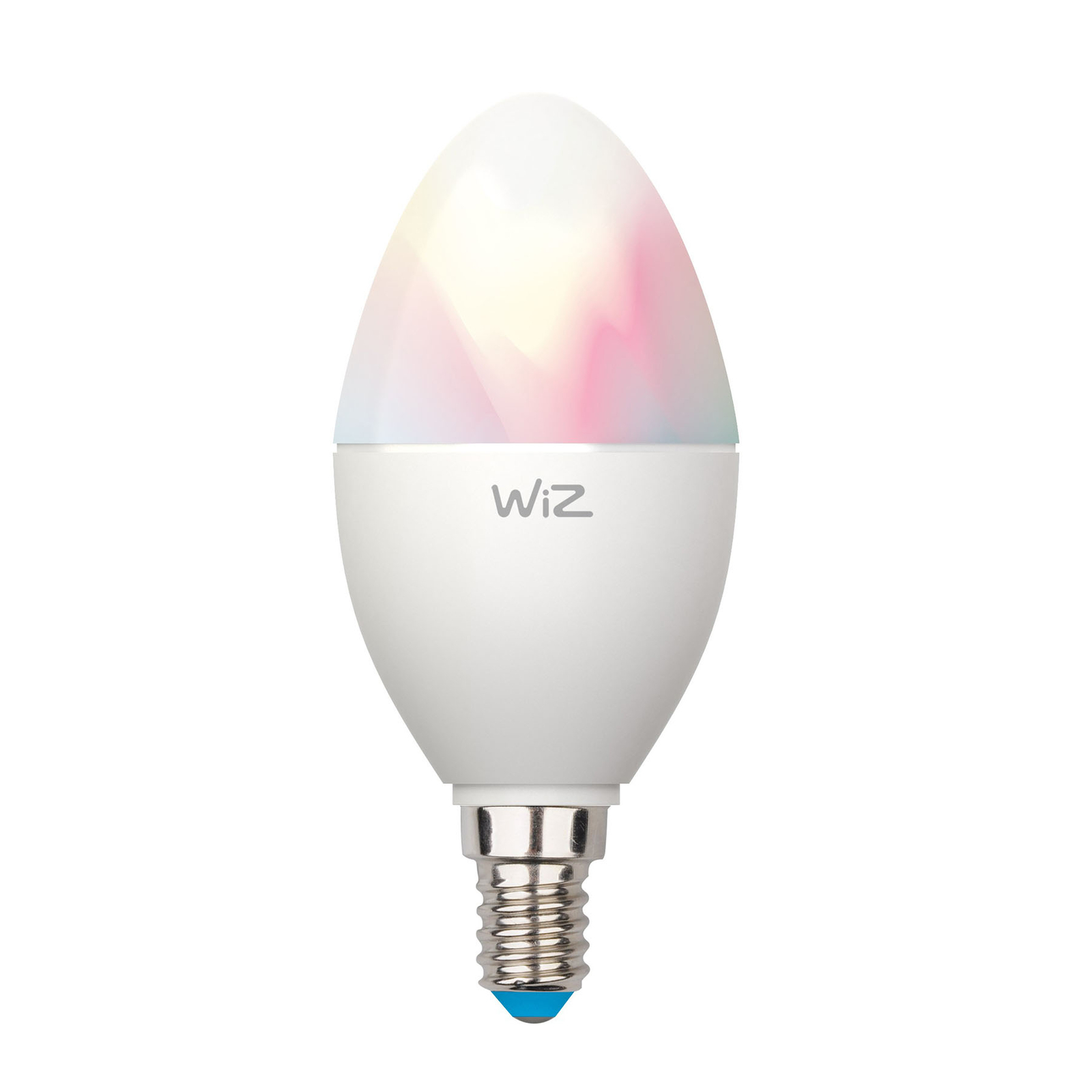 WiZ Colours candle LED bulb E14 5.5 W RGBW, plastic, 5.5 W, energy efficiency: A+, L: 11.4 cm