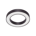 Sharelyn LED-Deckenleuchte, schwarz, Ø 60 cm, dimmbar, CCT - Arcchio