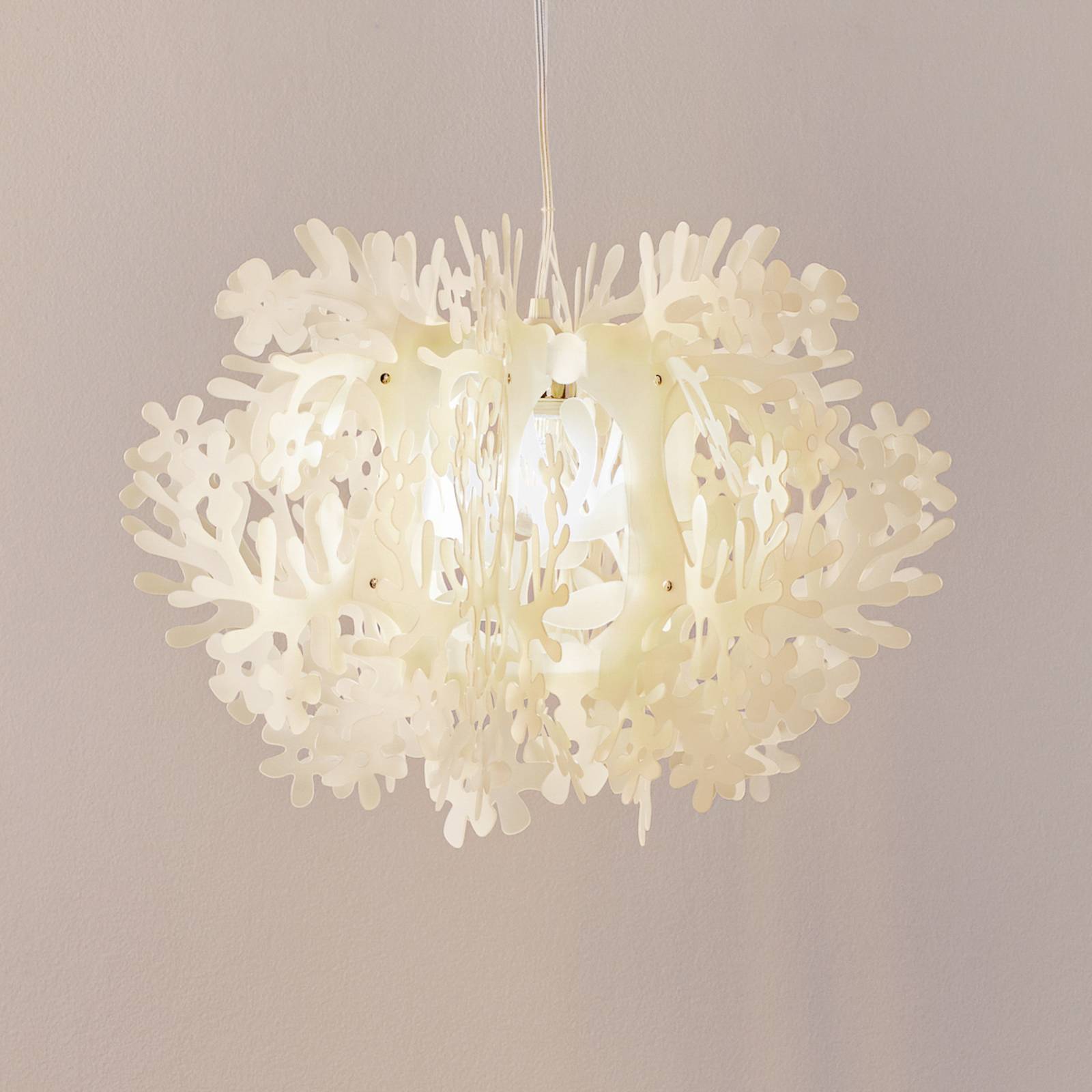 Slamp fiorella mini - designer függő lámpa fehér