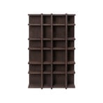 Police Tilem, dub mořený do tmava, výška 59 cm – ferm LIVING