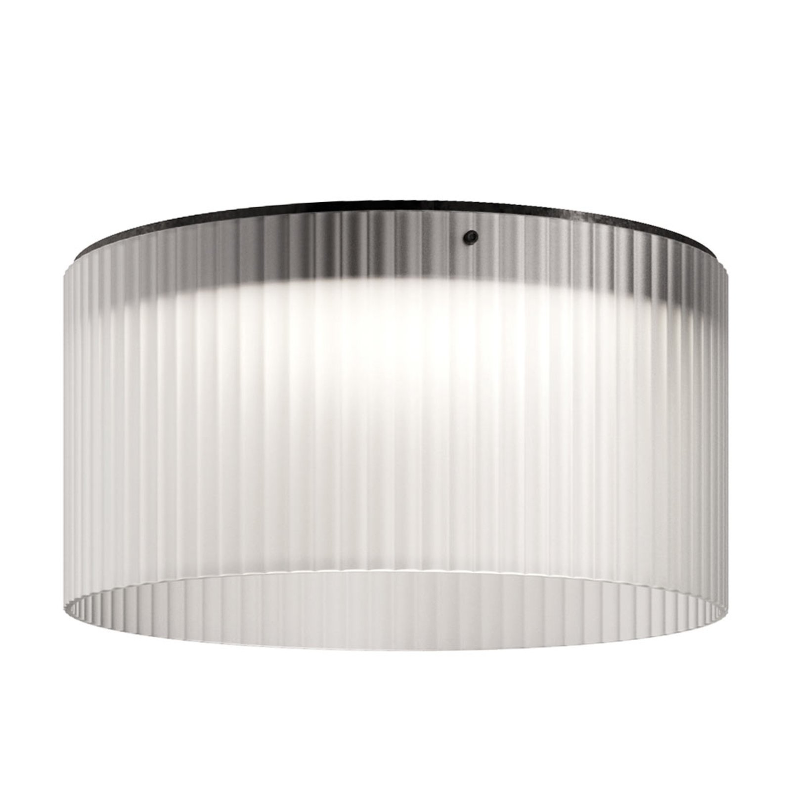 Kundalini Giass - LED plafondlamp, Ø 50 cm, wit
