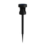 Philips LED-Solarleuchte Avery, Erdspieß, schwarz, IP44