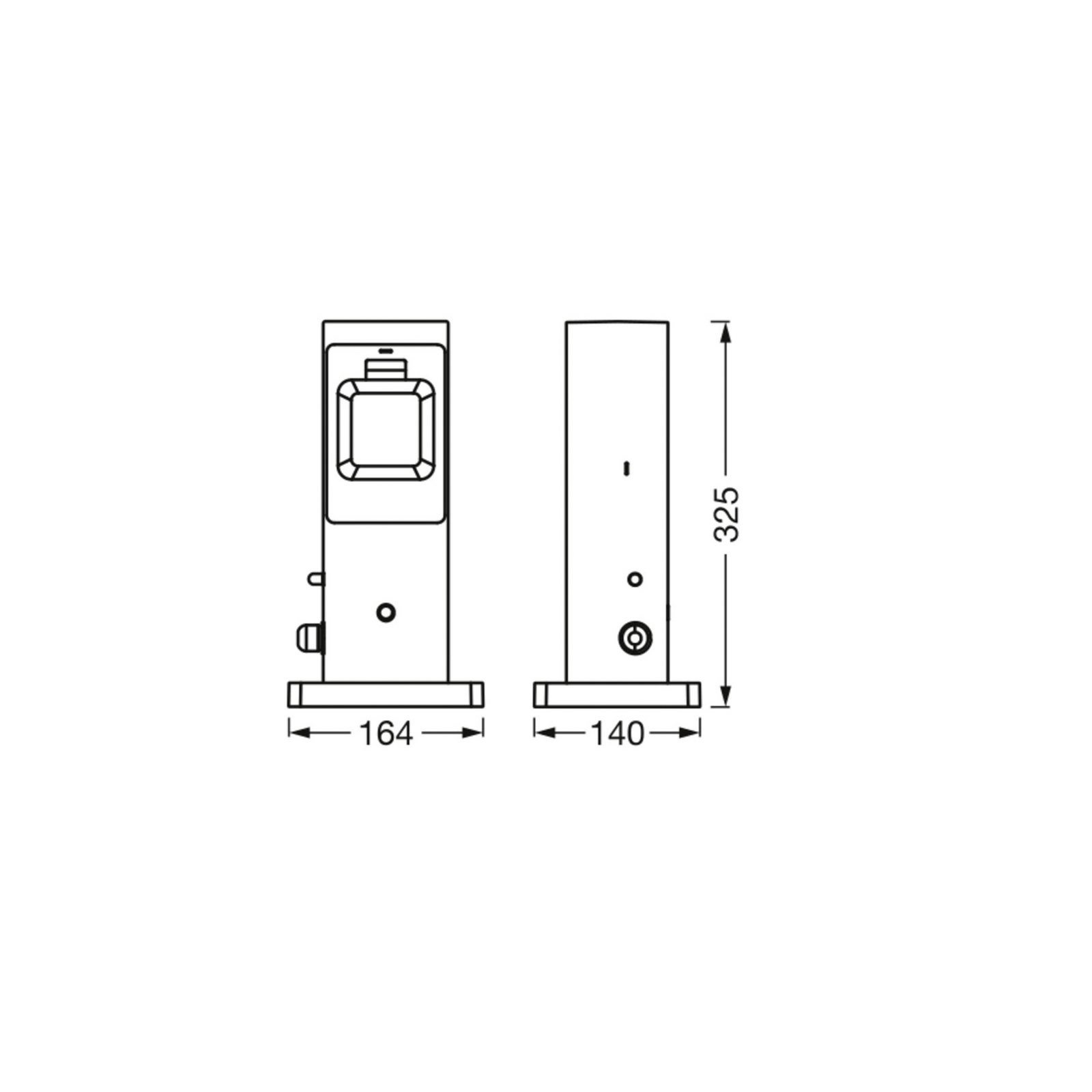 OSRAM SMART+ Multiprise WiFi, anthracite, IP44, 2 prises