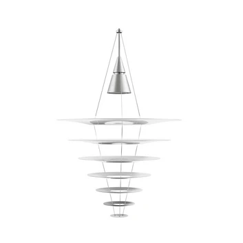 Enigma 825 LED Pendelleuchte Brushed Alu - Louis Poulsen