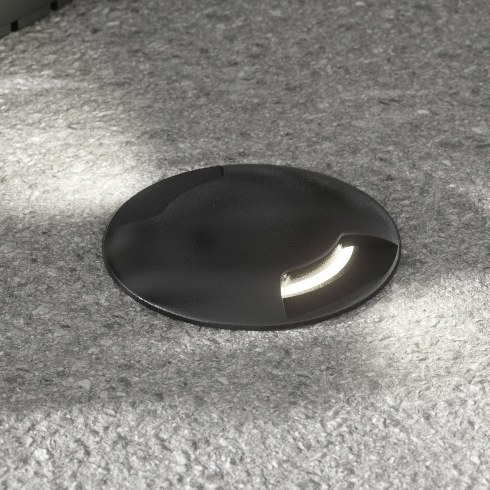 Podlahová zapustená lampa Ceci 160–2L okrúhla