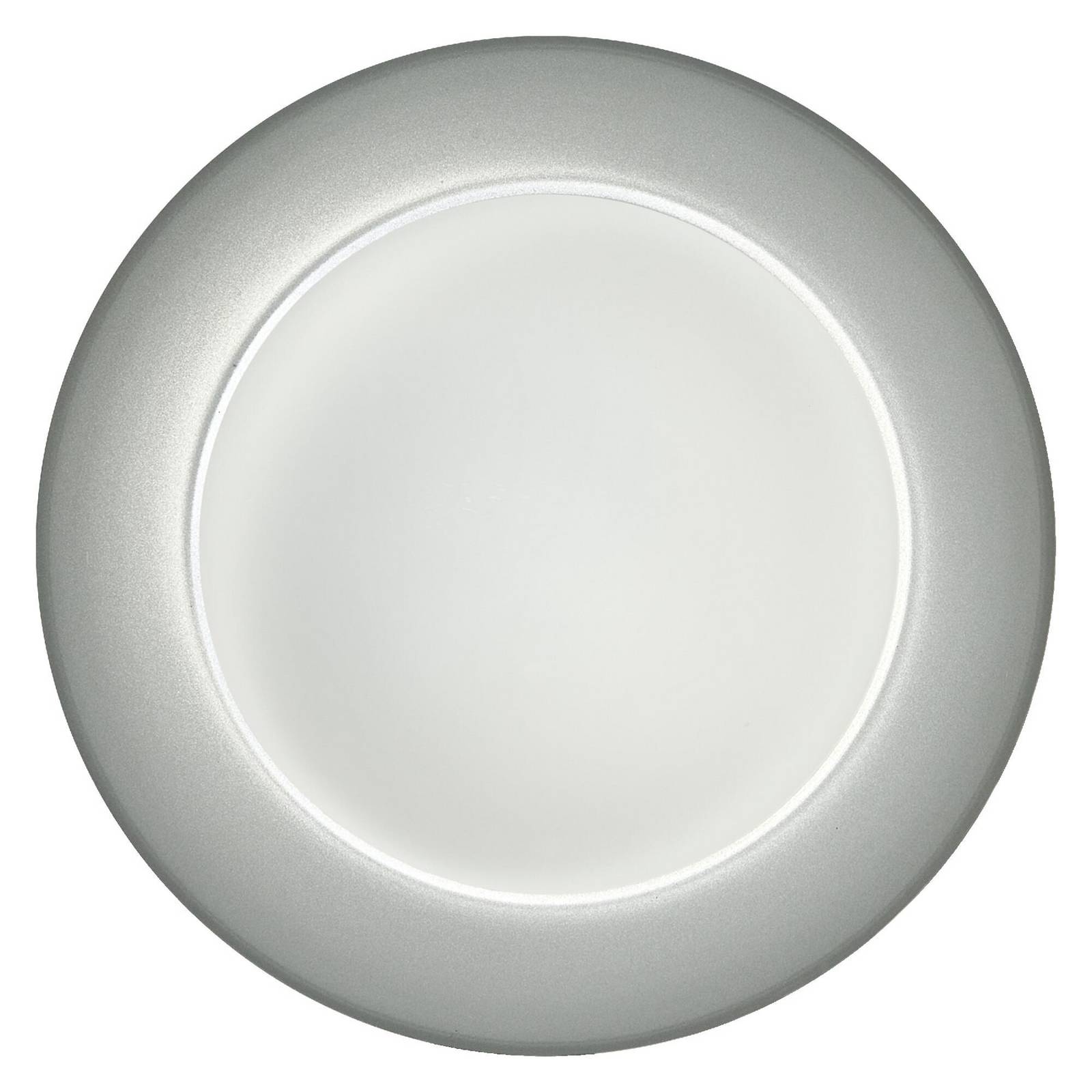 Lampa sufitowa OSRAM ORBIS Milan, nikiel, Ø 31 cm metal/szkło