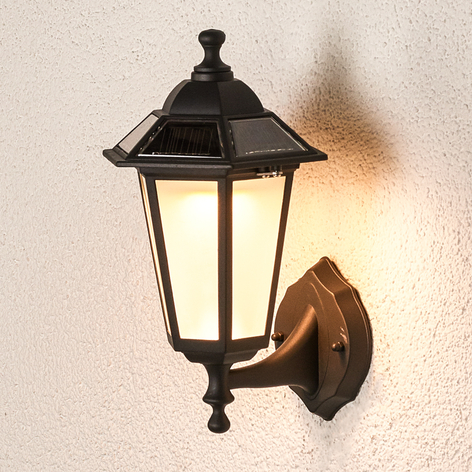 Solar-LED-utevegglampe Kristin