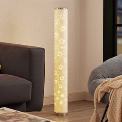 Lindby Tarlin stojaca LED lampa, hviezdy