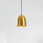 Tattoo 2376 pendant light, gold-coloured, metal, Ø 20 cm